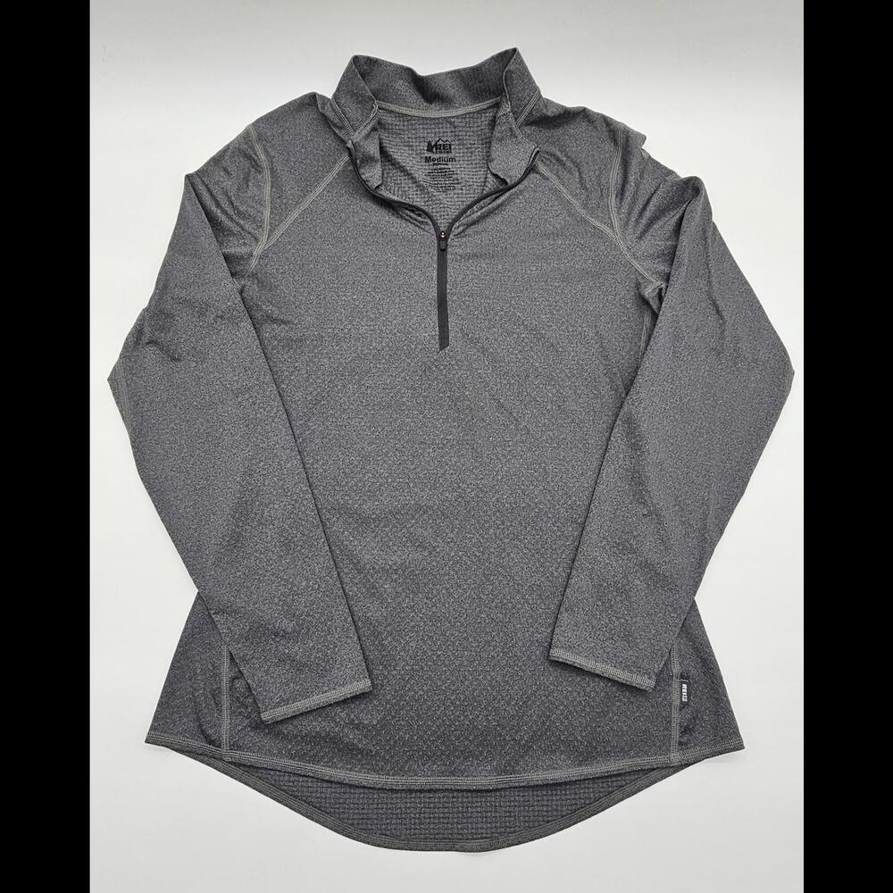REI CO OP 1/4 Zip Pullover Baselayer Longsleeve Shirt Large